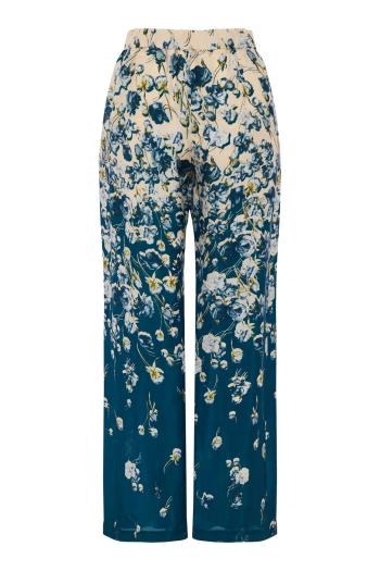 Elena silk pants in ivory