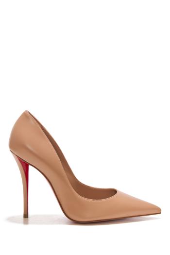 Miss Z 100 nappa pumps in blush