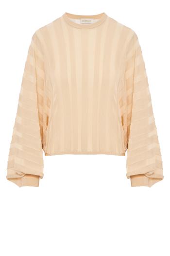 Valiant drawn sweater in cream