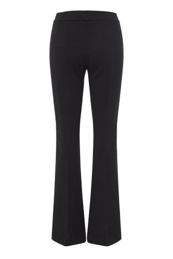 Flared pants in black