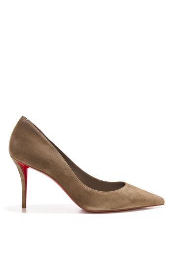 Miss Z suede pumps in silex grey