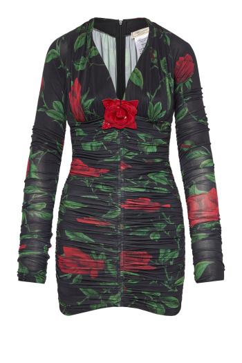 ΦΟΡΕΜΑ LS DRAPEE' FLORAL MINI
