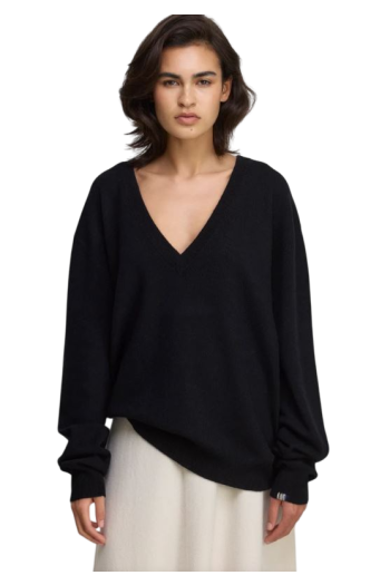 No492 Ben cashmere sweater in raven
