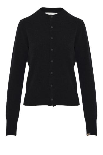 No300 Little cashmere cardigan in raven