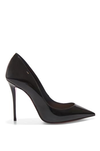 Pigalle 100 patent-leather pumps in black