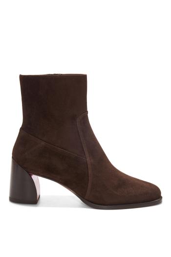 Ira 55 suede ankle boots in cosme