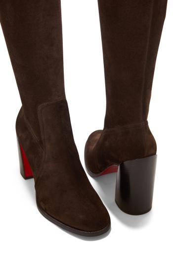 Iranina 85 suede boots in cosme