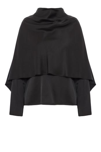 TOP CAPE SATIN