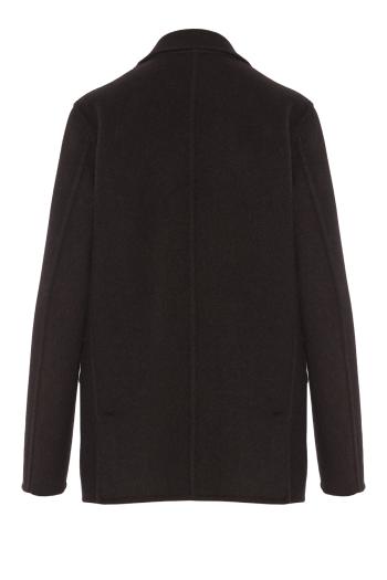 Cinna cashmere jacket in dark brown melange