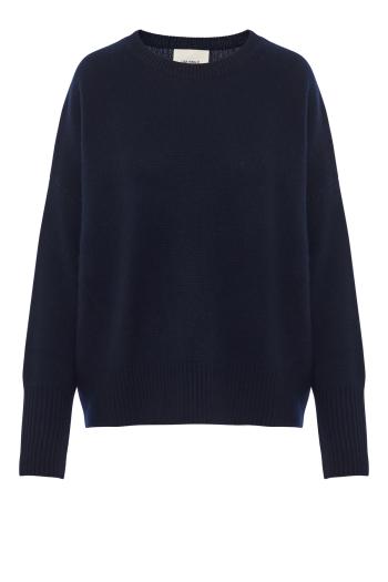Mila cashmere sweater in navy
