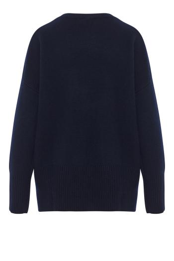 Mila cashmere sweater in navy