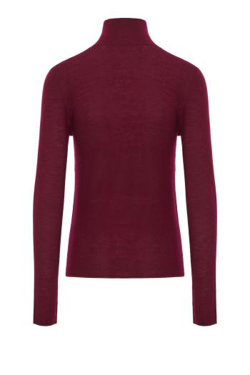 Lory cashmere sweater in burgundy