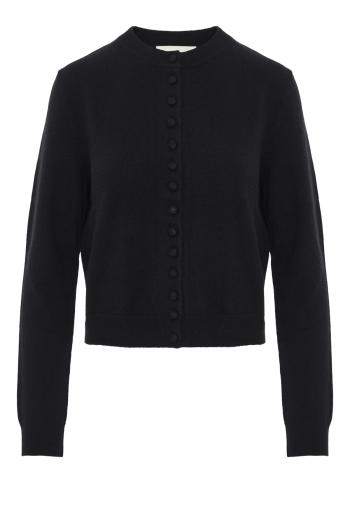 Wilona cashmere cardigan in black