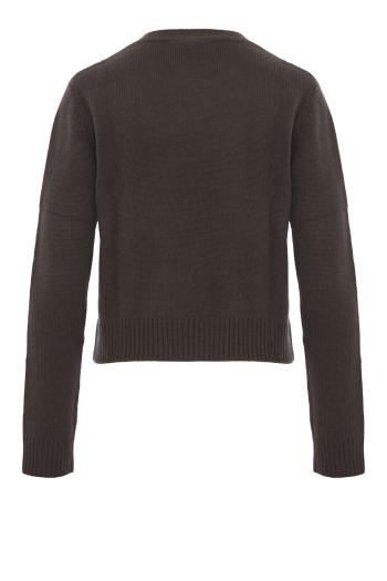 Mable cashmere sweater in dark fern