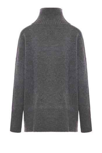 Heidi cashmere sweater in graphite