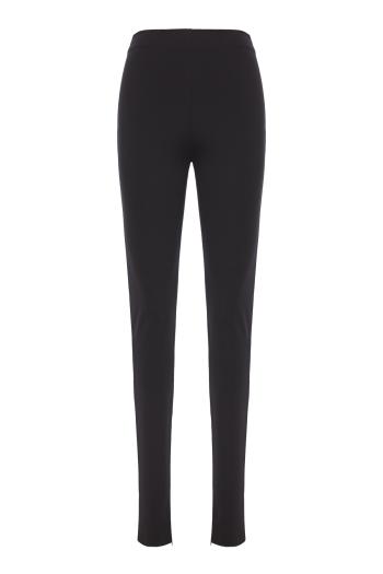 New Holla flared jersey leggings in black