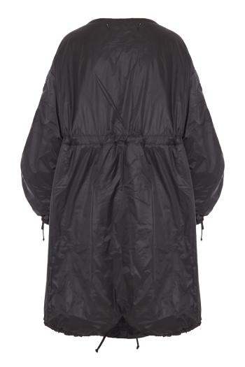 Parachute reversible quilted parka in black