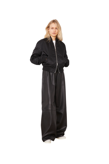 Joni leather pants in black
