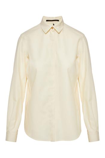 Wool-garbardine shirt