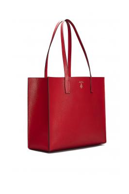 Fitzgerald textured-leather tote