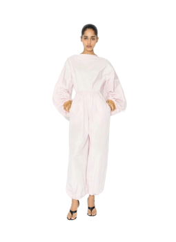 Balloon silk-taffeta pants 
