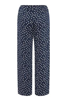 Largo polka-dot pants in navy