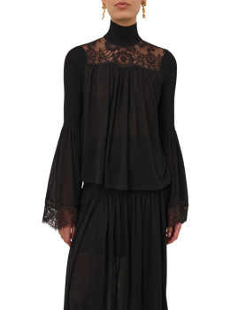 Valiant lace blouse in black